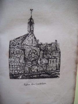 Précis historique et descriptif sur l’église des Cordeliers,. CAYON Jean