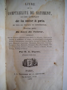 Livre du toiseur vérificateur