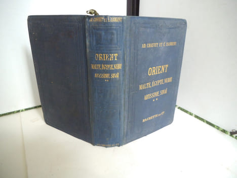 Itinéraire descriptif,historique et archéologique de l’Orient.Deuxième partie Malte,Egypte, Nubie, Abyssinie, Sinaï.. ISAMBERT Emile Dr