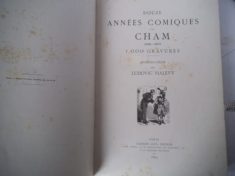 Douze années comiques 1868-1879. CHAM