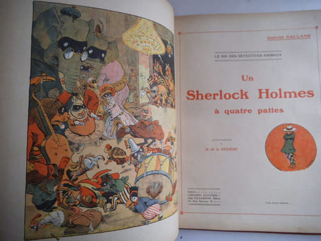 Un Sherlock Holmes à quatre pattes. . GALLAND Gabriel