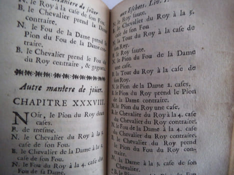 Le jeu des Eschets . GRECO Gioachino