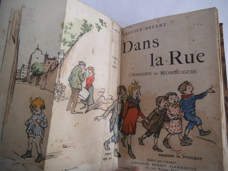 Dans la Rue chansons et monologues.. BRUANT Aristide