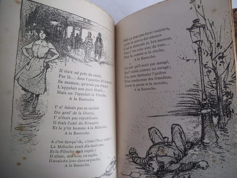 Dans la Rue chansons et monologues.. BRUANT Aristide