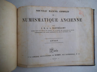 Nouveau manuel de numismatique ancienne.