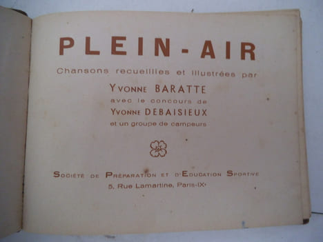 PLEIN AIR . BARATTE Yvonne