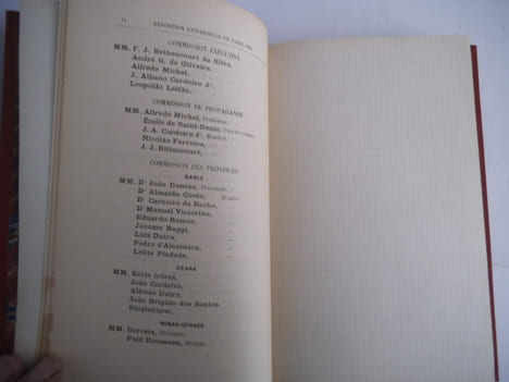 Exposition universelle de Paris 1889. Empire du Brésil. Catalogue officiel. . Collectif