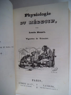 physiologie du poète, physiologie de l’étudiant,physiologie du médecin,Physiologie du député.. SILVIUS,Louis HUART,P.BERNARD