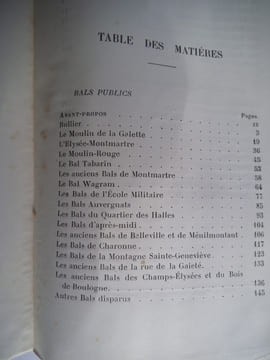 Les bals de Paris . WARNOD André