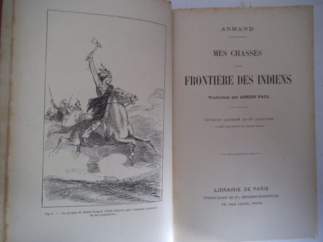 Mes chasses à la frontière des indiens.. STRUBBERG Friedrich Armand