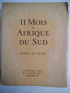 Onze mois en Afrique du Sud