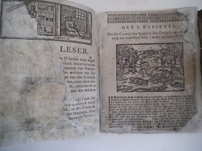 Een shoone historie Van den edel en Jan Van Parys