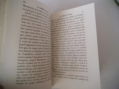 Histoire authentique de la COMMUNE de PARIS en 1871.
