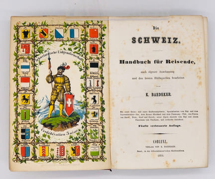 Die Schweiz Handbuch für Reisende, nach eigener Anschauung und den besten Hülfsquellen bearbeitet. Baedeker K.