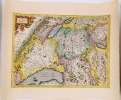 Lake Geneva, Geneva, Freiburg, Thunersee / Léman Das Wiflispurgergou. G. Mercator/ Henricus Hondius