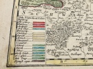 Circuli Franconiae pars orientalis et potior novissim. e delineata quam. Map of Franconia, Germany (Bavaria, Bamberg, Würtzburg, Nuremberg). Homann, ...