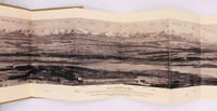 Panorama vu de "Trois-villes" station du chemin de fer d'Yverdon à Ste-Croix Suisse