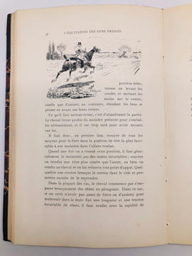 L'équitation des gens pressés (chit-chat about the pigskin). de Comminges, le Cte; Thélem E. (illustrations)
