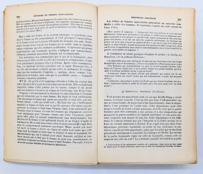 Psychopathia Sexualis - Etude médico-légale à l'usage des médecins et des juristes. Krafft-Ebing R. v. Dr