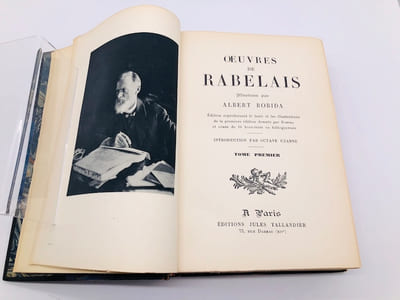 Oeuvres de Rabelais (2 volumes, complet)
