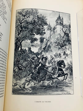 Oeuvres de Rabelais (2 volumes, complet). Rabelais - Robida Albert (illustrateur)