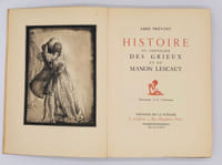 Histoire du chevalier des Grieux et de Manon Lescaut