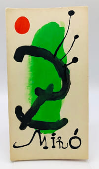 Joan Miro Bois gravés pour un poème de Paul Eluard