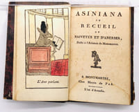 Asiniana ou recueil de naïvetés et d'âneries, dédié à l'Athénée de Montmartre.