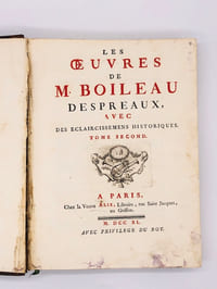 Les oeuvres de M. Boileau Despreaux