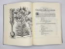 Primus Ordo Collectarum Plantarum Hyemalivm. 