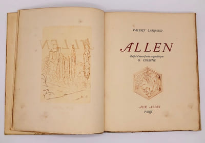 Allen illustré d'eaux-fortes originales par O. Coubine