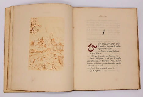 
Allen illustré d'eaux-fortes originales par O. Coubine. Larbaud Valery; Coubine O. (illustrations)