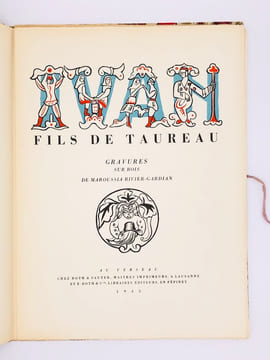 Afanassieff; Rivier-Gardian Maroussia (illustrations). Ivan, fils de taureau
