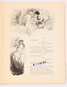 La rupture. Conte en vers. Illustré de Grandes Compositions formant encadrement de chaque page par A. Robida. Christophle Albert. A. Robida ...