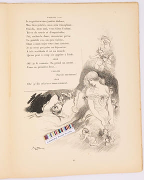 La rupture. Conte en vers. Illustré de Grandes Compositions formant encadrement de chaque page par A. Robida. Christophle Albert. A. Robida ...
