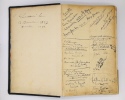 Maison Bonaparte. Livre d'or des visiteurs. Collectif