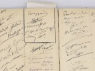 Maison Bonaparte. Livre d'or des visiteurs. Collectif