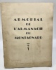Armorial de l'Almanach du Montagnard. Buffat E. Macquat P.-F.