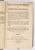 Dictionnaire du jardinier françois (2 volumes, complet). 
Fillassier Jean-Jacques