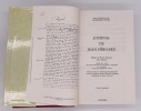 Journal de Jean Héroard, médecin de Louis XIII (2 volumes). FOISIL Madeleine, sous la direction de
