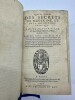 Quatre livres des secrets de médecine et de la philosophie chimique. LIEBAUT DIJONNOIS Iean, docteur médecin à Paris