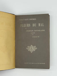 Vingt-sept poèmes des Fleurs du mal illustrés par Rodin