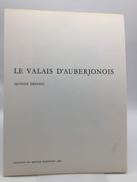 Le Valais d'Auberjonois