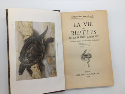 La vie des reptiles de la France centrale. Cinquante années d'observations biologiques