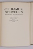 Nouvelles. RAMUZ, Charles-Ferdinand