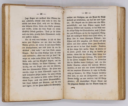 Die Alpen-Reise; ein humoristisches Gemälde einer Reise durch die Schweiz, gewidmet seinen schätzbaren Freunden. KELLERMANN, Carl