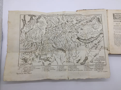 Description des alpes pennines et rhetiennes; dédiée à S.M Très Chrétienne Louis XVI Roi de France et de Navarre.Tome premier. BOURRIT, T.