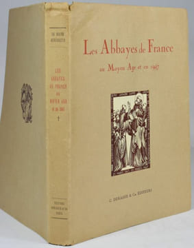 Les abbayes de France au Moyen-Age et en 1947. undefined