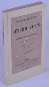 Théorie et applications des déterminants avec l'indication des sources originales.