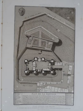 La Bastille - Histoire et description des bâtiments. - Administration - Régime de la prison. - Événements historiques.. BOURNON Fernand